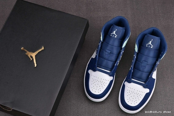 Mint Mid 554725-413 Blue 554725-413 Jordan 1 0328